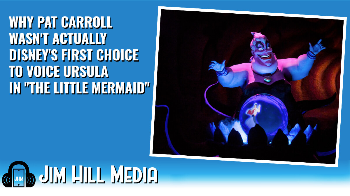 Why Pat Carroll Wasn't Actually Disney's first Choice to voice Ursula in the Little Mermaid