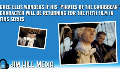 Greg Ellis wonders if his "Pirates of the Caribbean" character will be returning for the fifth film in this series