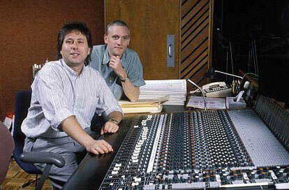 Alan Menken (left) and Howard Ashman