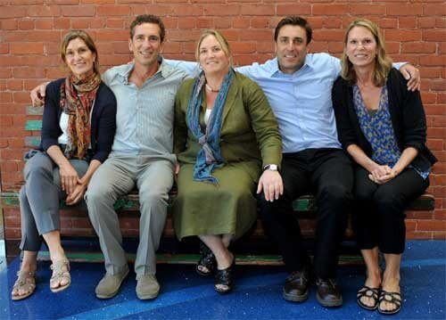 Walt Disney's grandchildren: (L to R) Tammy, Chris, Joanna, Walter and Jennifer. Photo courtesy of the Walt Disney Family Foundation