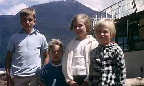 The Miller children pose for Grandpa during a Disney family vacation trip to Vancouver. Copyright Disney Enterprises, Inc. All rights reserved