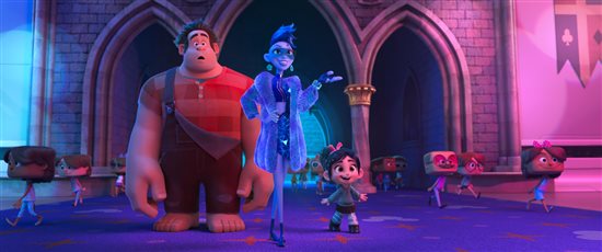 Wreck-It-Ralph and Vanellope Von Schweetz Standee