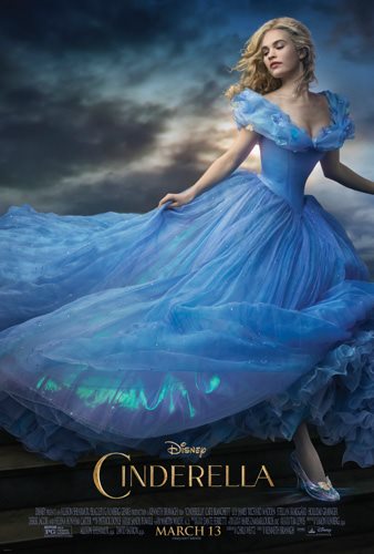 Live-action Cinderella Walt Disney Studios poster by Annie Liebovitz