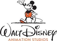 Walt Disney Animation Studios logo with Mickey Mouse