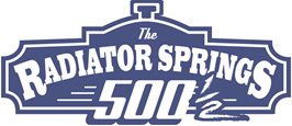 The Radiator Springs 500 and a half logo