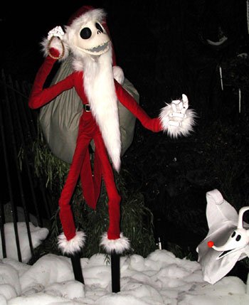 The Jack Skellington AA figure from Disneyland's Holiday Haunted Mansion