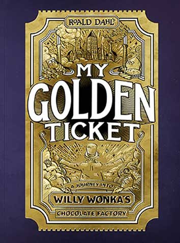 Willy Wonka Modern Golden Ticket – Store – Legendary Letters