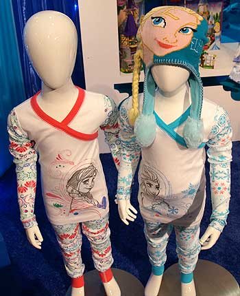 Anna and Elsa pajamas for children