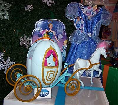 Disney Cinderella pumpkin coach playset