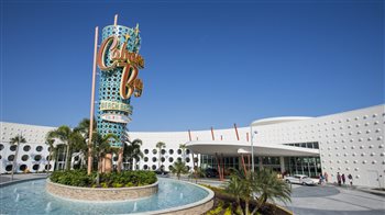 Cabana Bay Resort sign at Universal Orlando Resort