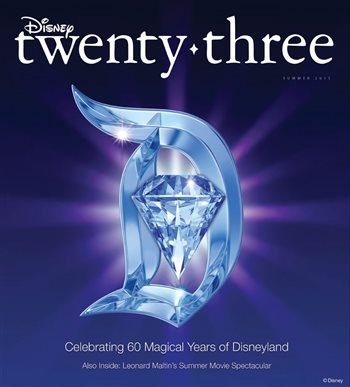 Disney twenty-three Magazine Summer Cover