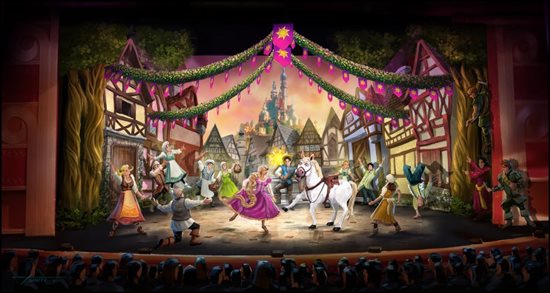 In November 2015, Tangled: The Musical will premiere aboard the Disney Magic, marking the first time the beloved animated film Tangled has been adapted for the stage. (Disney)