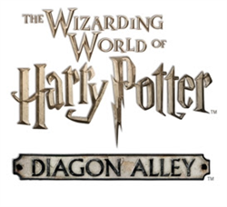 Wizarding World of Harry Potter Diagon Alley Universal Orlando logo