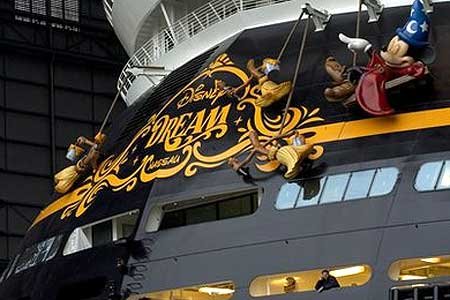 From stem to stern, the Dream is loaded with Disney-centric detail