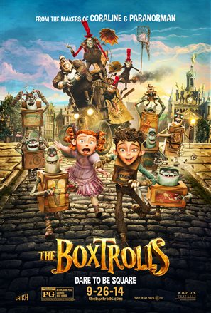 The Boxtrolls official poster