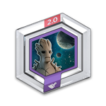 Disney Infinity 2.0 Guardians of the Galaxy hex disc Groot