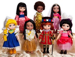 its a small world doll collection