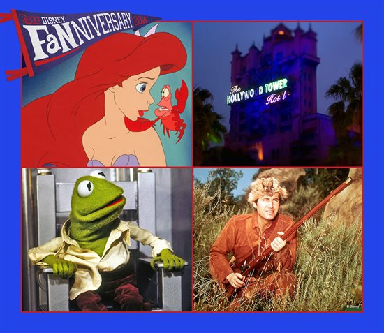 D23 Fanniversary event to include info on The Little Mermaid, Hollywood Tower of Terror, Davy Crockett and The Muppets
