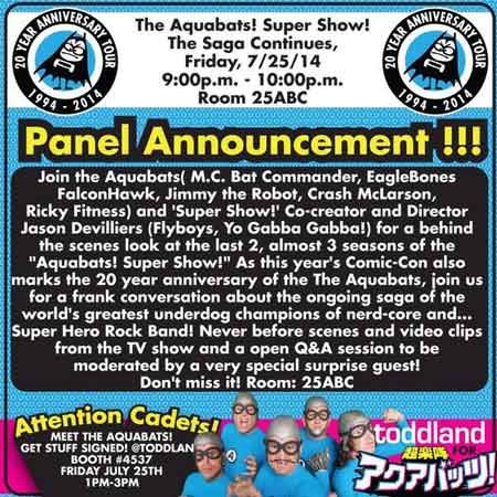 toddland Announce Aquabats! Merchandise, Booth Signings, More - San Diego  Comic-Con Unofficial Blog