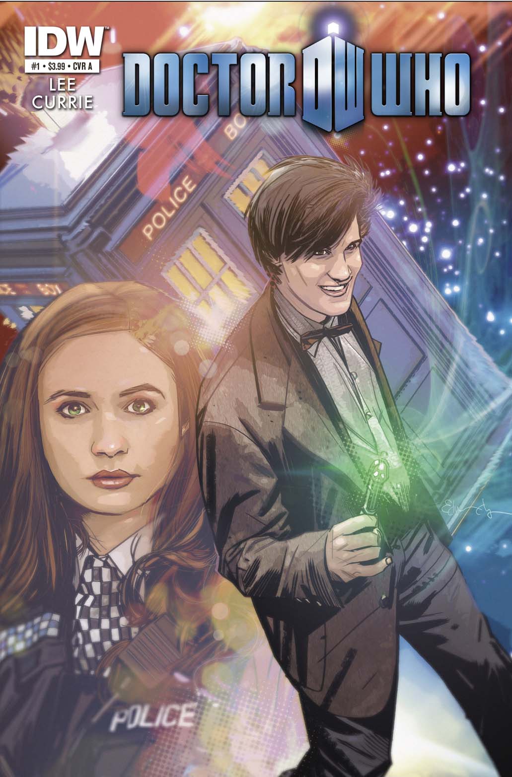 [DOCTOR WHO #1 cover]