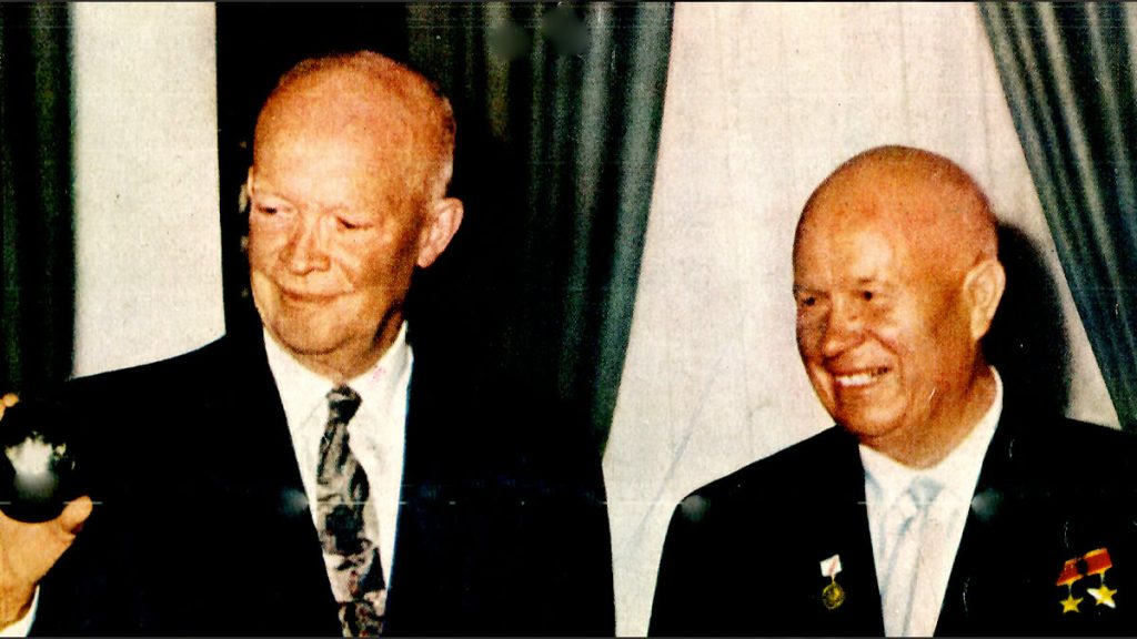 Eisenhower and Khrushchev