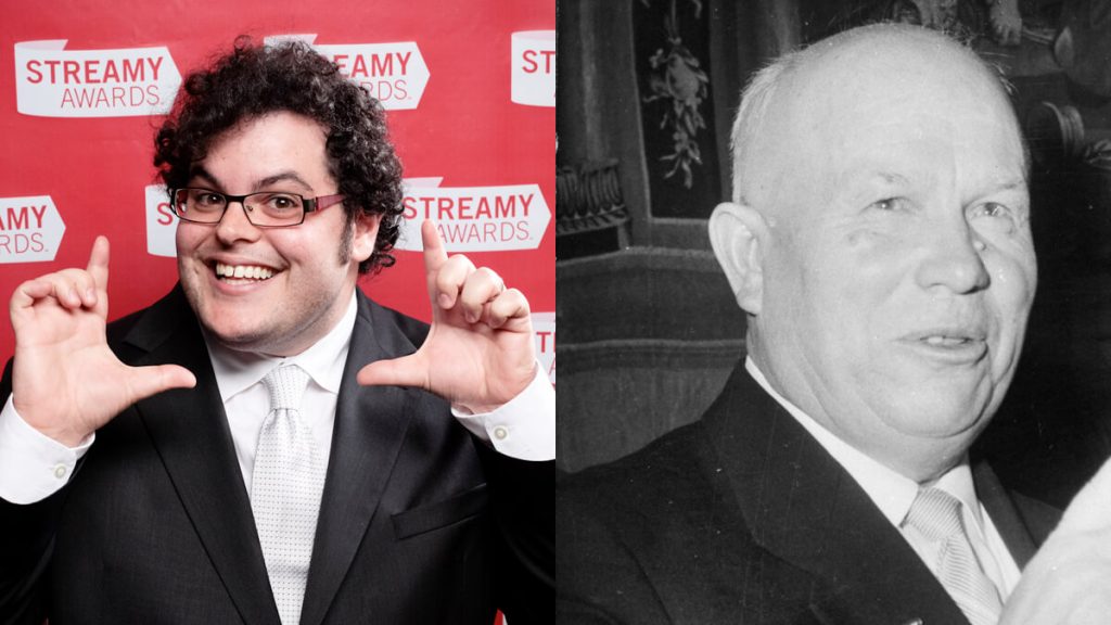 Josh Gadd and Nikita Khrushchev