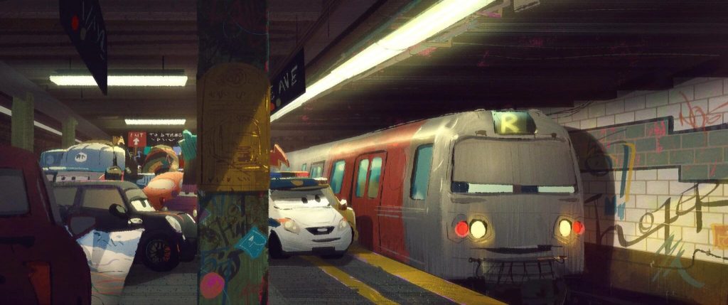 Metro - Cars Spin-Off Concept Art
