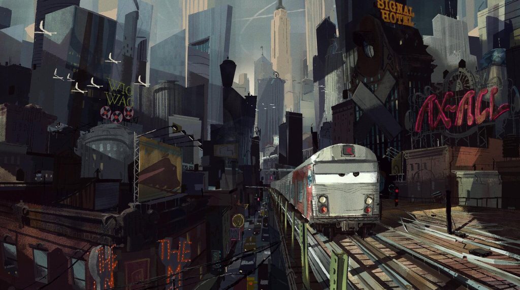 Metro - Cars Spin-Off Concept Art