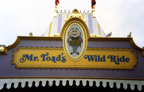 mr toads wild ride disney world